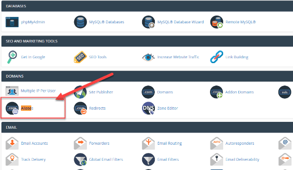 cPanel Cung Cấp Tính Năng Alias Domain Hữu Ích Cho Việc Quản Lý & Sử Dụng Hosting.