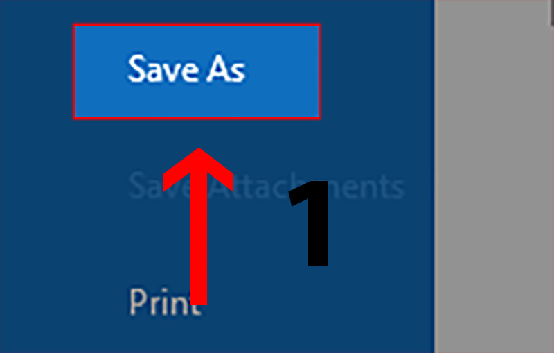 Chọn Save As để tiến hành lưu