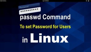 Lệnh passwd trong Linux