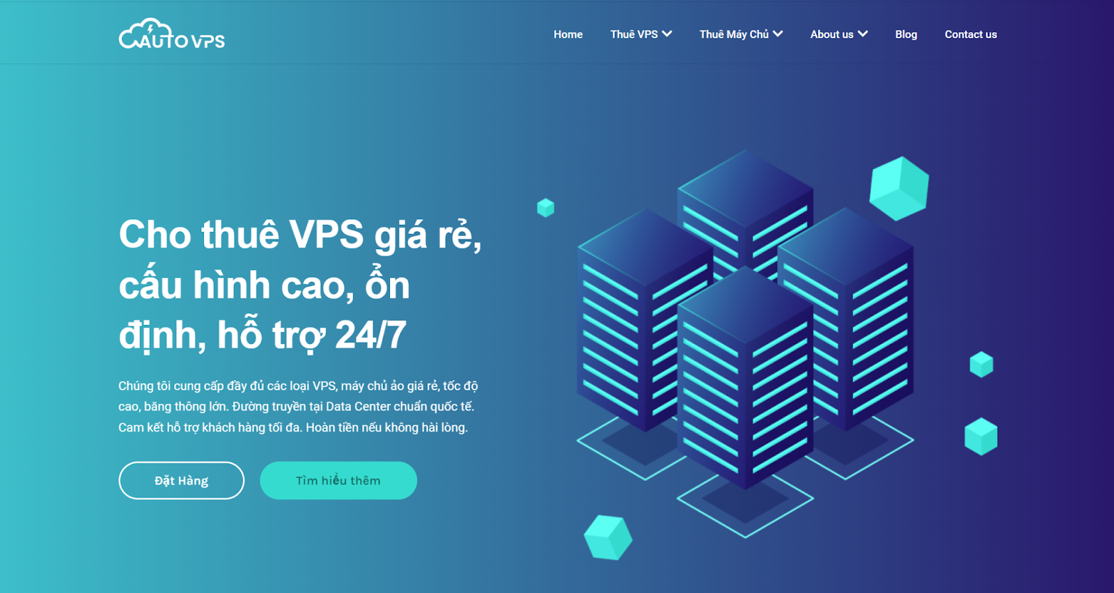 VPS giá siêu rẻ tại Thuê VPS Giá Rẻ - Fast Byte