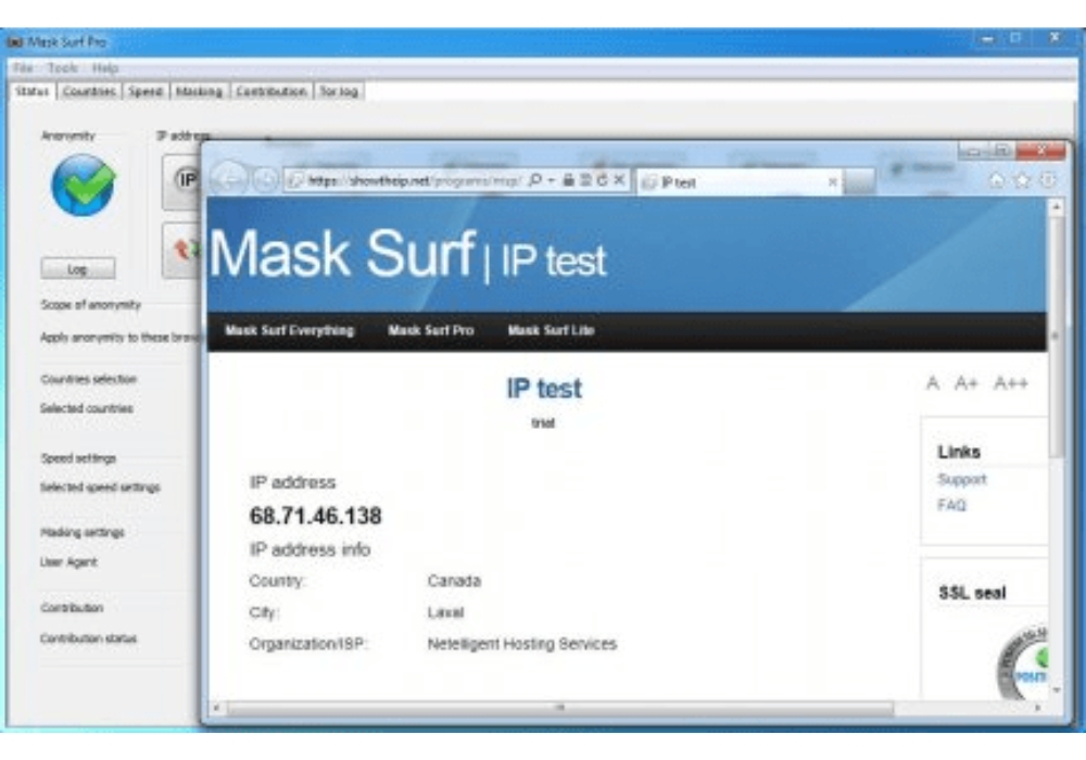 Phần mềm Mask Surf Pro