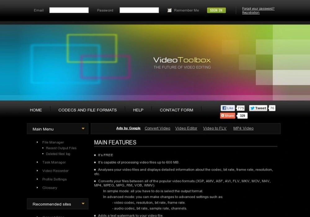 Phần mềm Video ToolBox