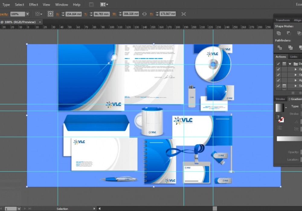 Ứng dụng Adobe Illustrator tạo sự nhận dạng thương hiệu