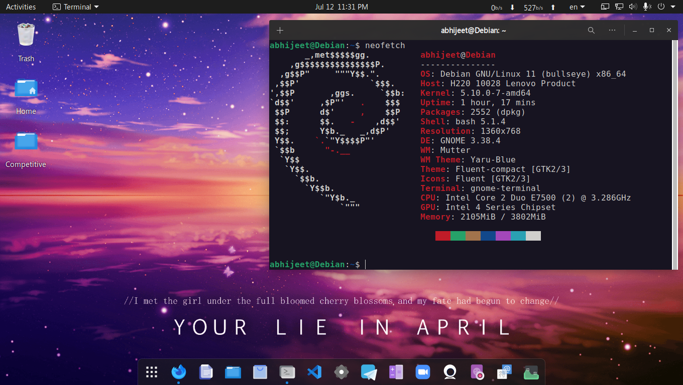 Các loại phiên bản Debian