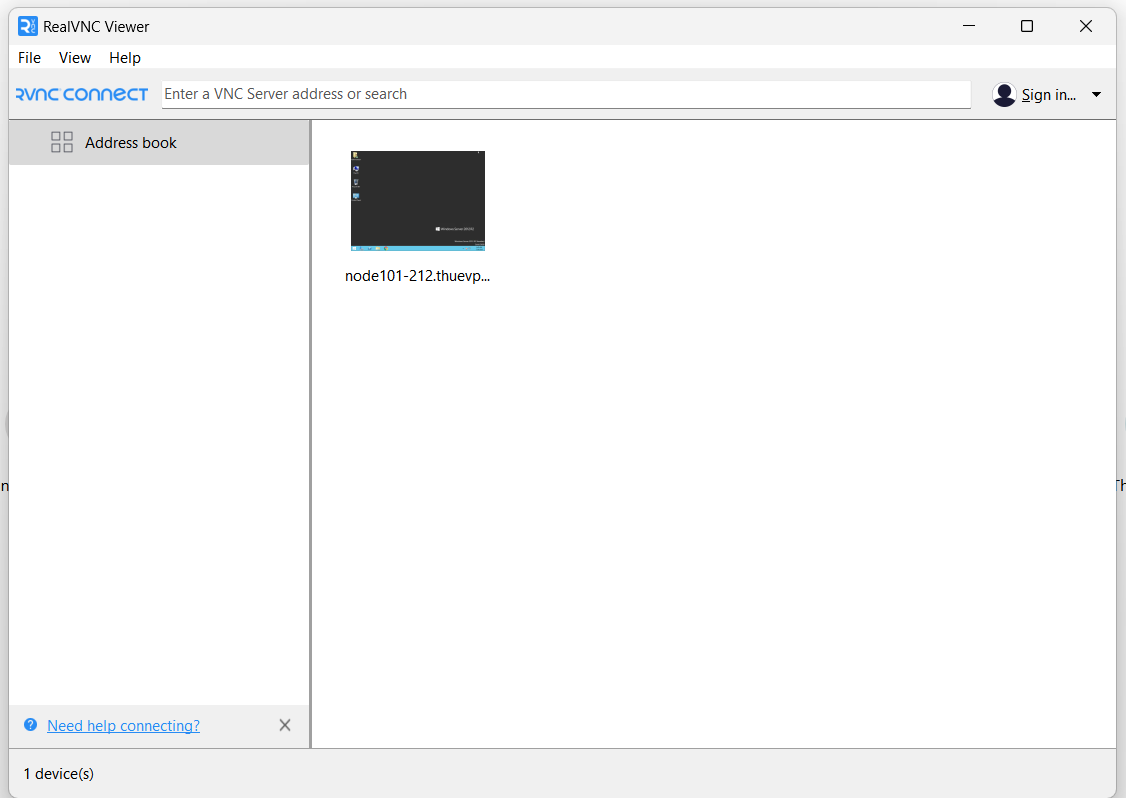 VNC-Viewer