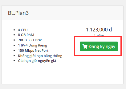 Chọn Đăng ký ngay