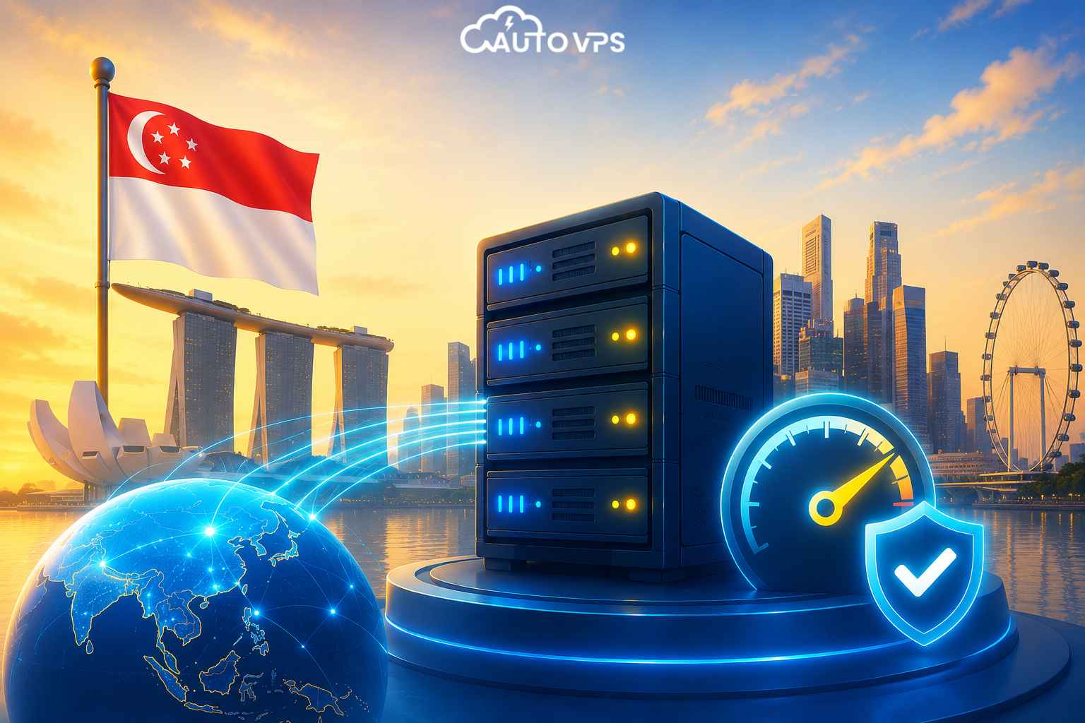 VPS Singapore ping thấp