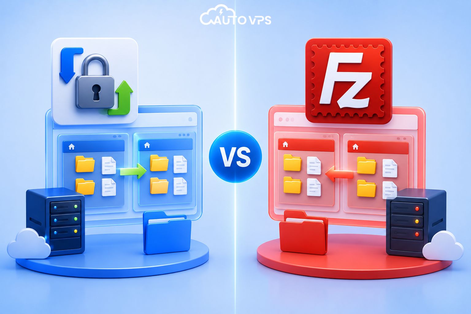 WinSCP vs FileZilla