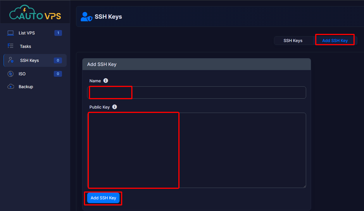 Hướng dẫn add SSH KEY