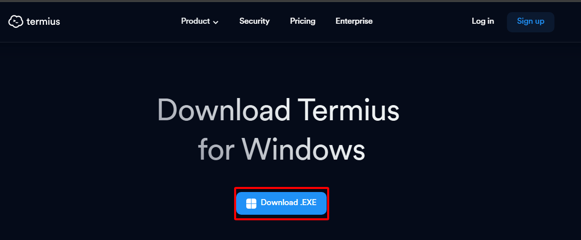 Hướng dẫn tải và cài đặt Termius trên Windows