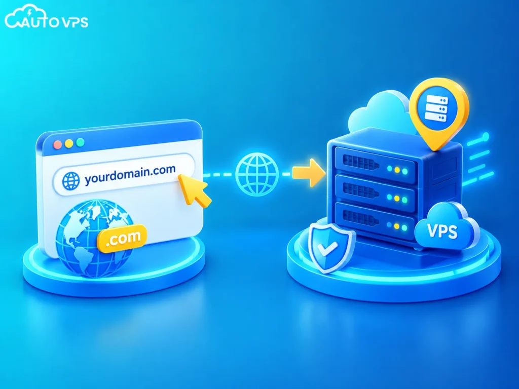 Bản chất của việc trỏ domain về IP VPS