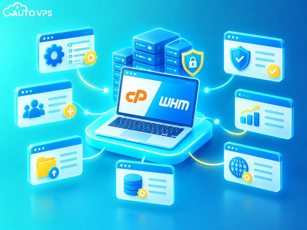 Các thao tác nâng cao trên WHM CPANEL
