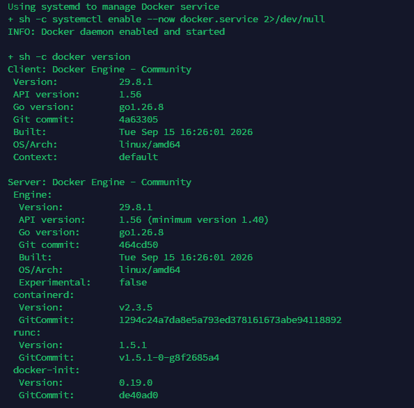 Cài đặt Docker