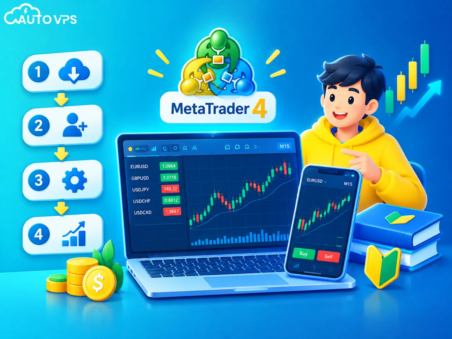 Hướng dẫn sử dụng MetaTrader 4