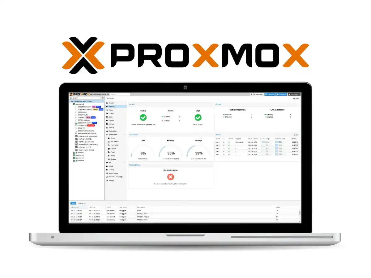 Proxmox VE (Proxmox Virtual Environment)
