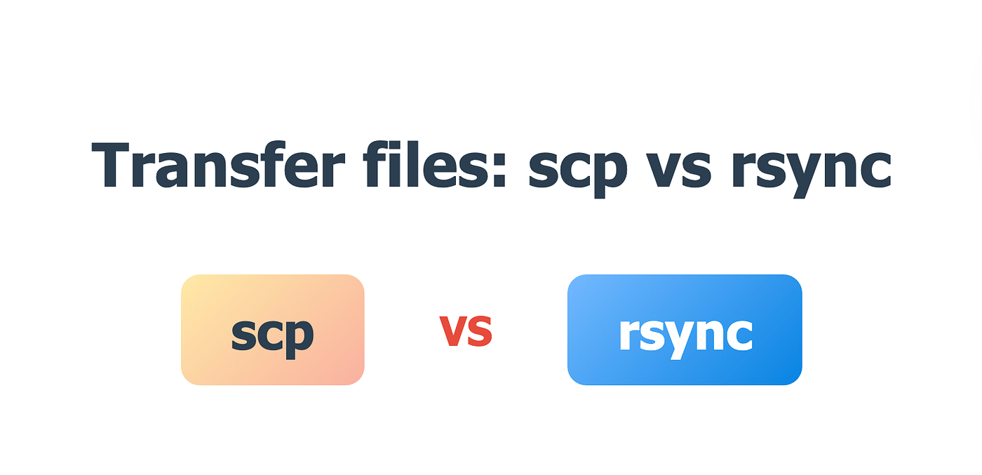 So sánh chi tiết Rsync và SCP