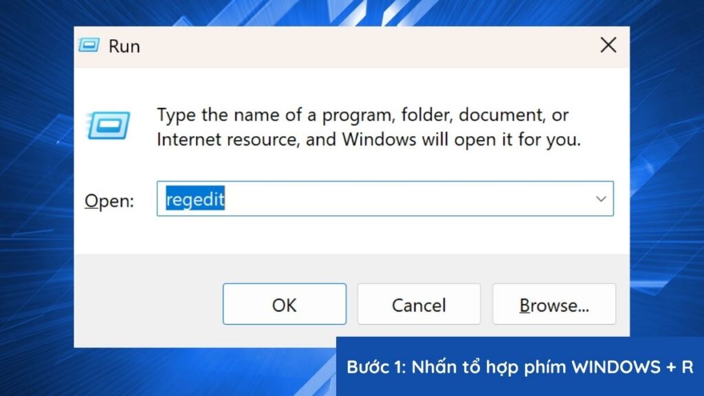 Sử dụng Registry