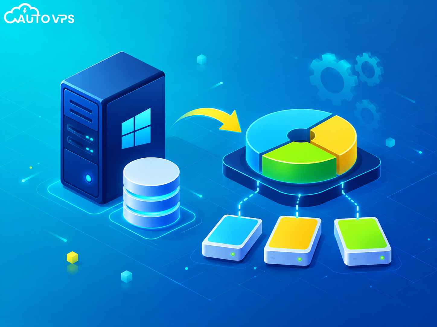 Tại sao nên chia ổ cứng trên VPS Windows