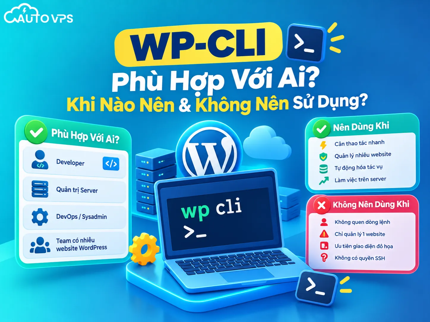WP-CLI phù hợp với ai