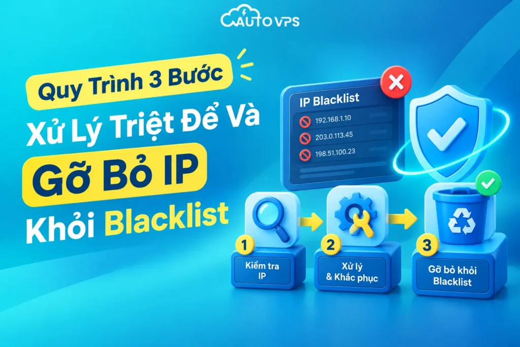 Xử Lý Triệt Để Và Gỡ Bỏ IP Khỏi Blacklist