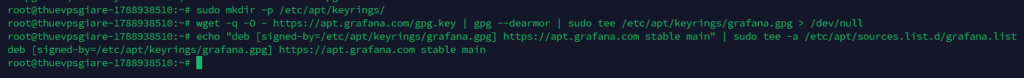 Bổ sung APT Repository của Grafana