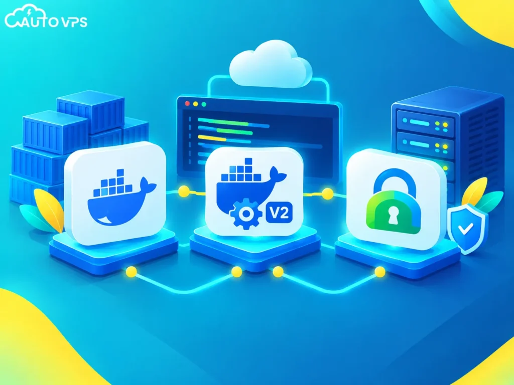 Cài đặt Docker, Docker Compose V2 và Caddy Server