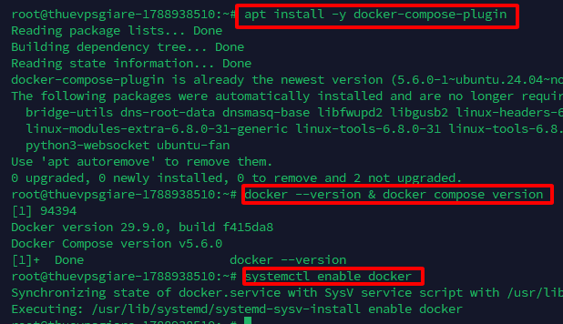 Cài đặt môi trường Docker và Docker Compose
