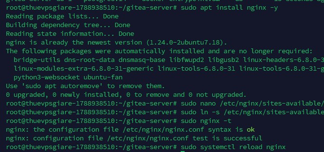 Cài đặt và định cấu hình Nginx
