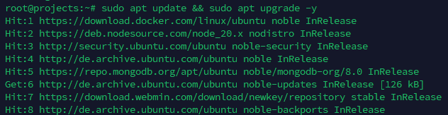 Cập nhật hệ thống Ubuntu