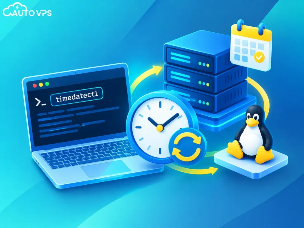 Chuẩn hóa thời gian máy chủ bằng timedatectl