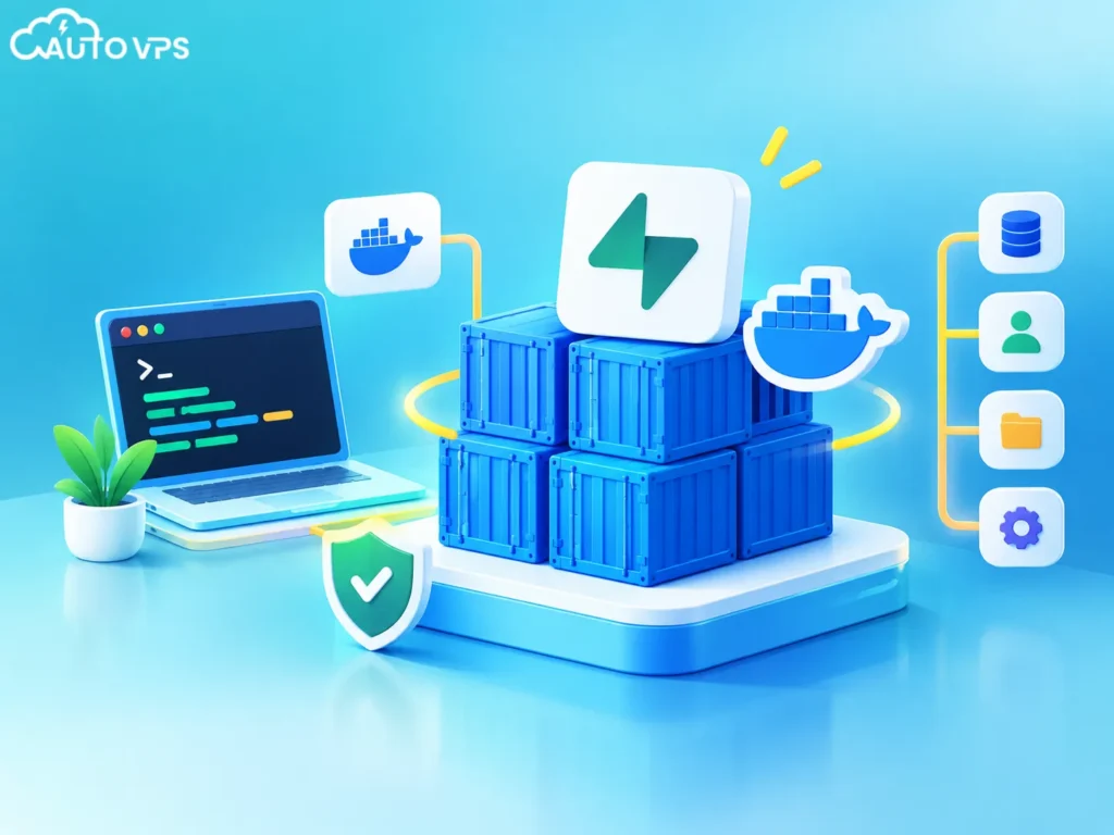 chạy cụm container Supabase với Docker Compose