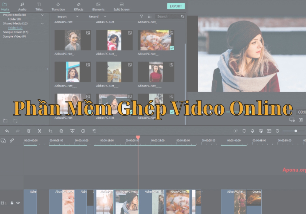 Phần Mềm Ghép Video Online