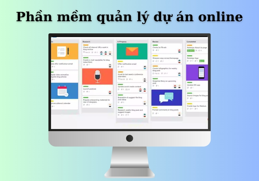 Phần mềm quản lý dự án online