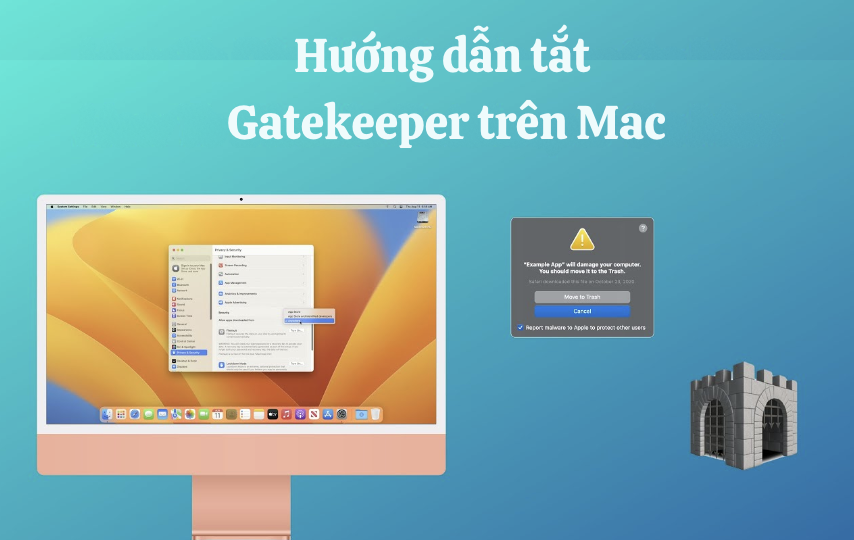 Hướng Dẫn Tắt Gatekeeper