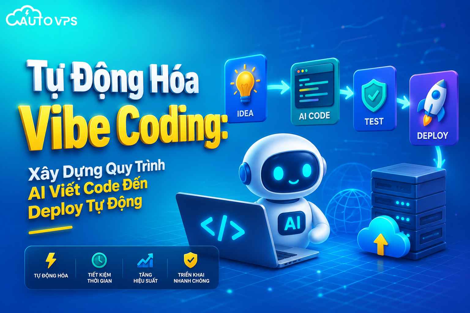 Tự Động Hóa Vibe Coding: Xây Dựng Quy Trình AI Viết Code Đến Deploy Tự Động