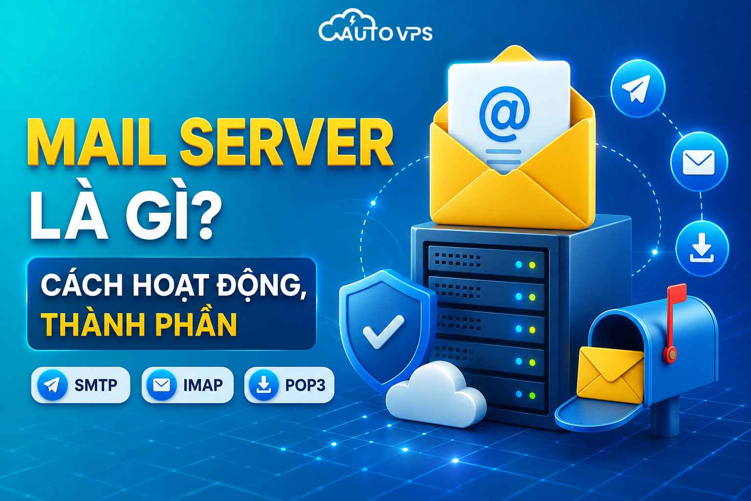 Mail Server Là Gì? Cách Hoạt Động, Thành Phần SMTP, IMAP & POP3