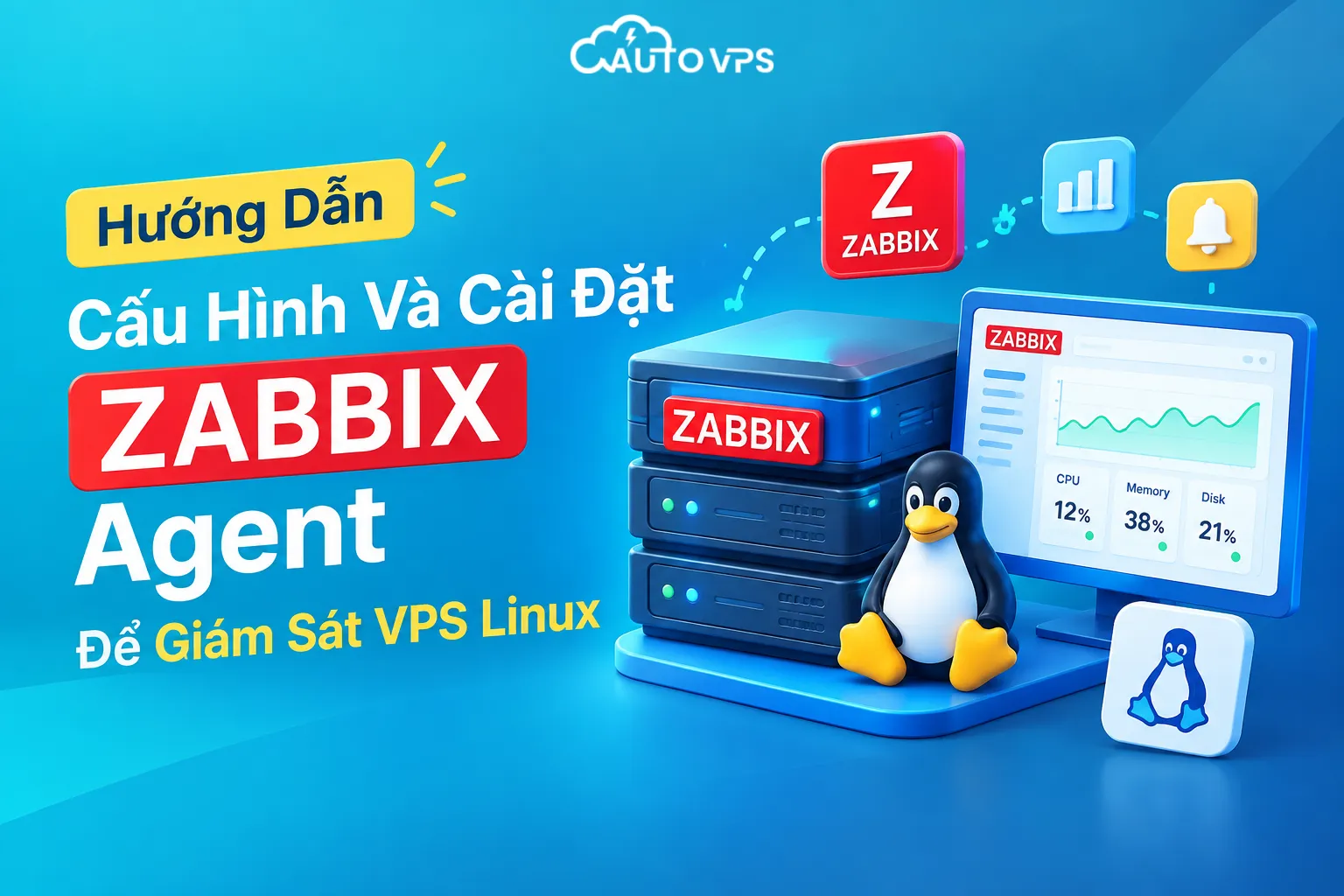 Các Bước Cài Zabbix Agent Trên VPS Linux Cực Đơn Giản (Ai Cũng Làm Được)