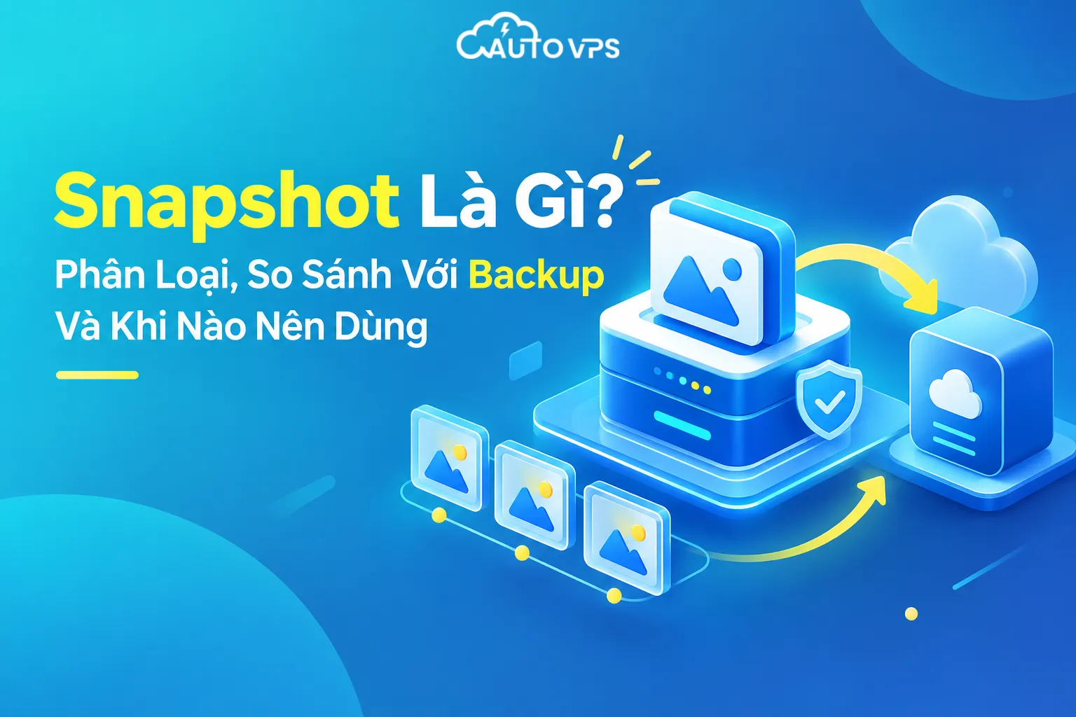 Snapshot Là Gì? Phân Loại, So Sánh Với Backup Và Khi Nào Nên Dùng