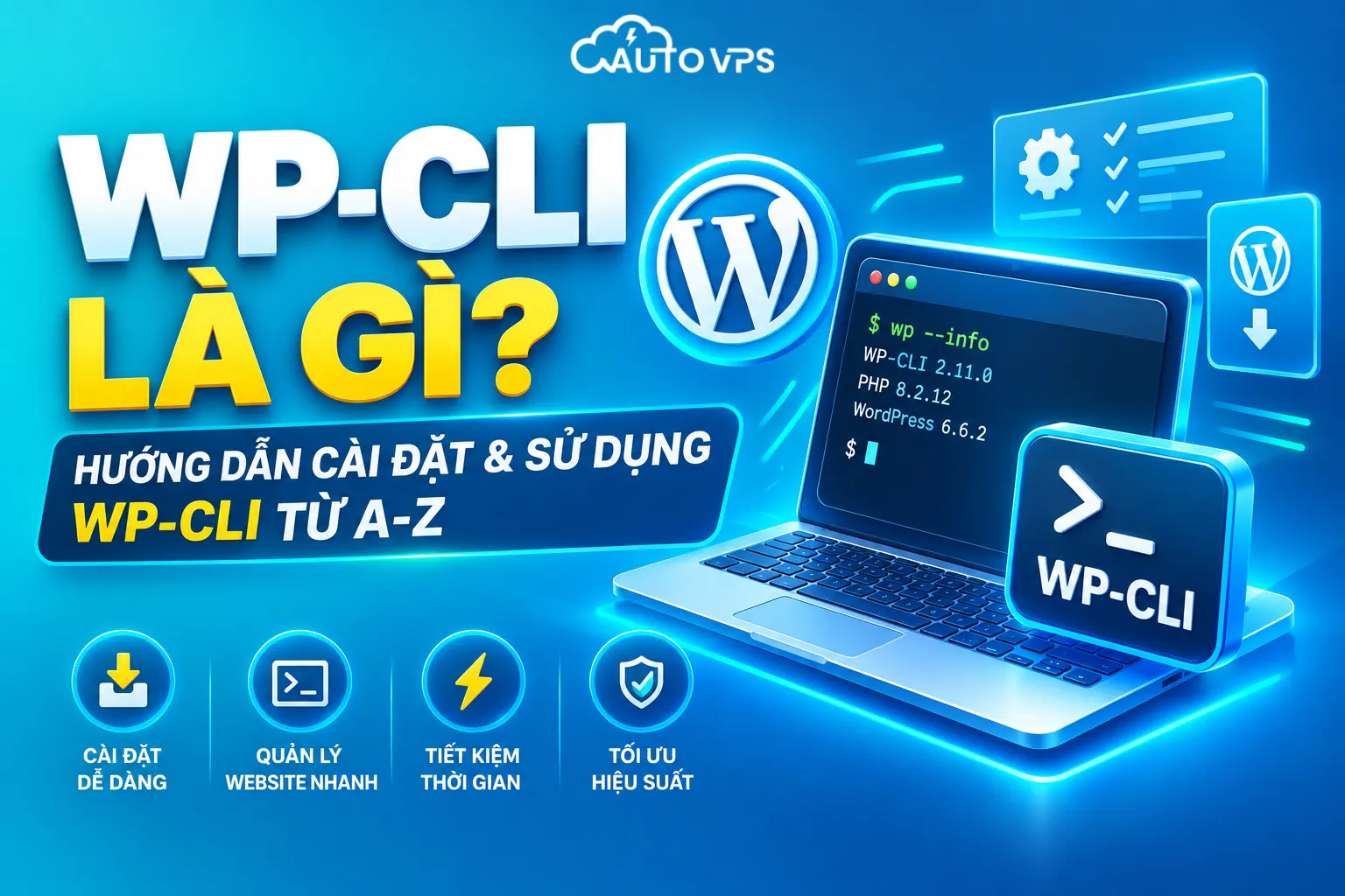 giao diện dòng lên WP-CLI